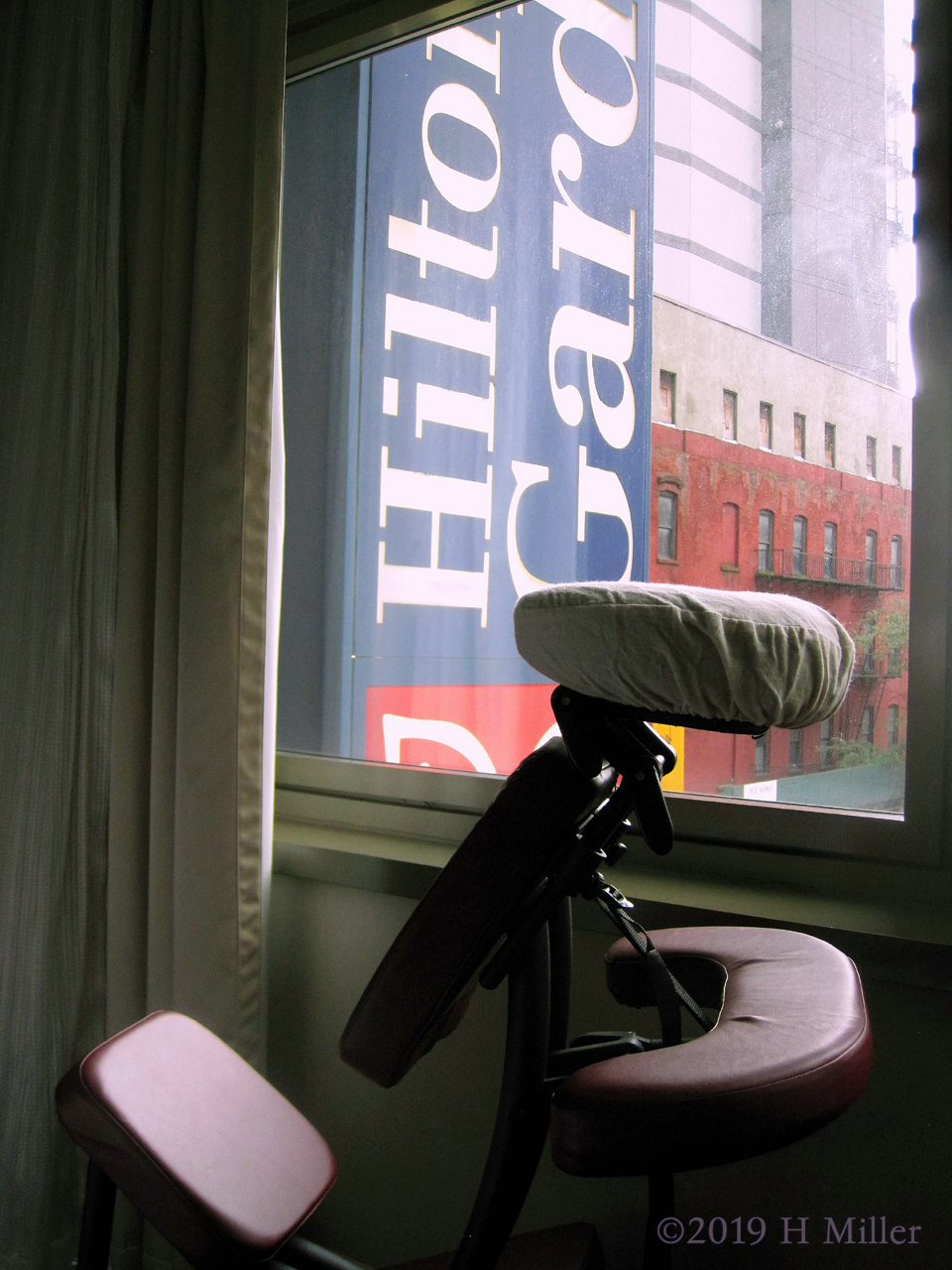 The Hilton Garden In Provides Chair Massage For Their Housekeeping Staff During International Housekeeping Week